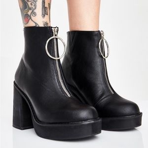 Current Mood Platform O-ring Boots 👢